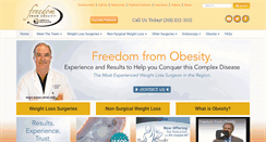 Desktop Screenshot of freedomfromobesity.com